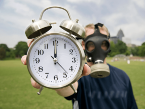 Doomsday Clock: emergency communication